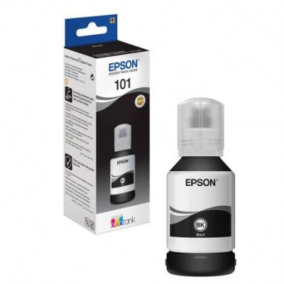 BOUTEILLE D'ENCRE ORIGINAL EPSON C13T03V14A NOIR