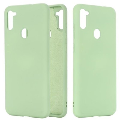 COQUE SILICONE SAMSUNG A11S VERT