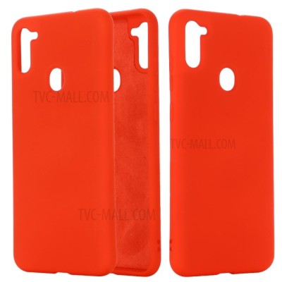 COQUE SILICONE SAMSUNG A11S ROUGE