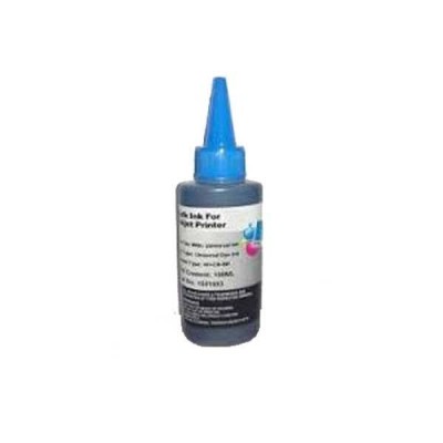 BOUTEILLE D'ENCRE ADAPTABLE UNIVERSELLE 100ML - CYAN