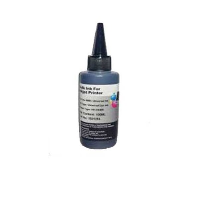 BOUTEILLE D'ENCRE ADAPTABLE UNIVERSELLE 100ML - NOIR