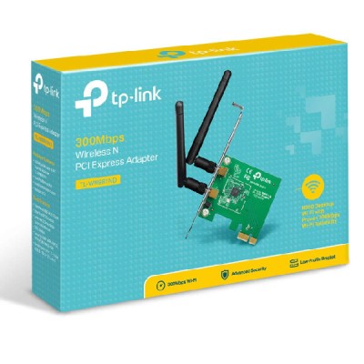 CARTE PCI EXPRESS WI-FI N 300MBPS TP-LINK TL-WN881ND