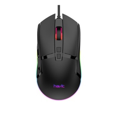 SOURIS OPTIQUE USB GAMER HAVIT HV-MS1016 RGB BACKLIT Programmable