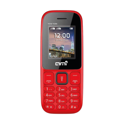 TÉLÉPHONE PORTABLE AMI C14 POWER DOUBLE SIM - RED - agorav1.pi2r-dev.tech