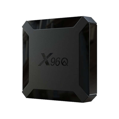 BOX TV ANDROID X96Q 4GO 32GO NOIR + ABONNEMENT IPTV 12 MOIS
