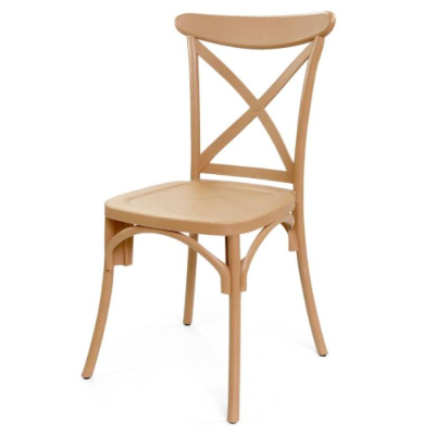 CHAISE BROOKLYN PLASTIQUE GREJE
