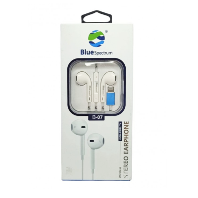 ECOUTEUR IPHONE FILAIRE BLUE SPECTRUM BT-07