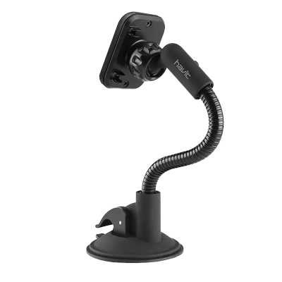 SUPPORT TELEPHONE MAIN LIBRE METAL AVEC VENTOUSE HAVIT H722
