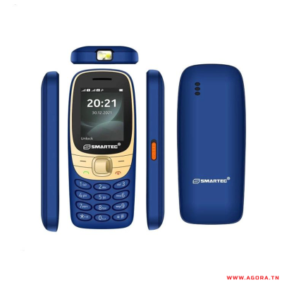 TÉLÉPHONE PORTABLE SMARTEC R6 | BLEU PÉTROLE | agorav1.pi2r-dev.tech