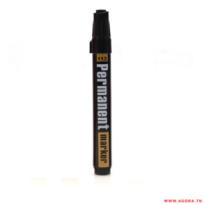 MARQUEUR PERMANENT GIXIN 113 - NOIR | agorav1.pi2r-dev.tech