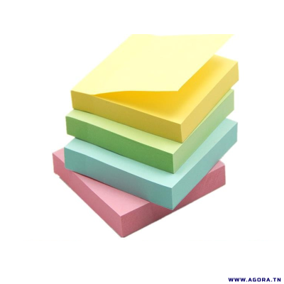 STICK NOTE 400 FEUILLES 76 X 76 MM - 4 COULEURS | agorav1.pi2r-dev.tech