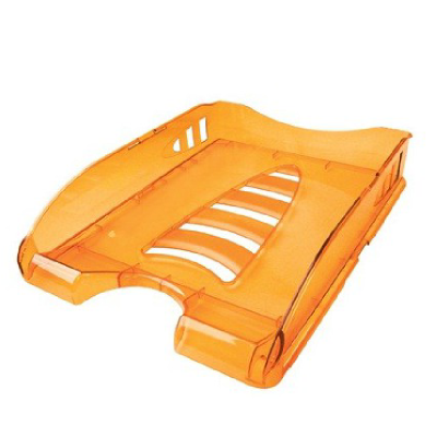 CORBEILLE À COURRIER SUPERPOSABLE SUNRISE ARDA - ORANGE | agorav1.pi2r-dev.tech