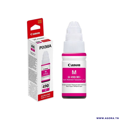 Bouteille d'encre Original Canon GI 490 - Magenta