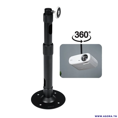 SUPPORT DE PLAFOND POUR VIDEO PROJECTEUR 360° HAVIT PA304 | agorav1.pi2r-dev.tech