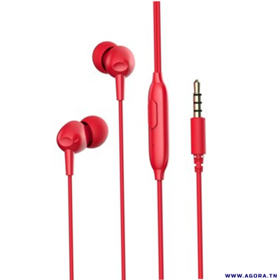 OREILLETTE HAVIT HV-E48P - ROUGE | Agora