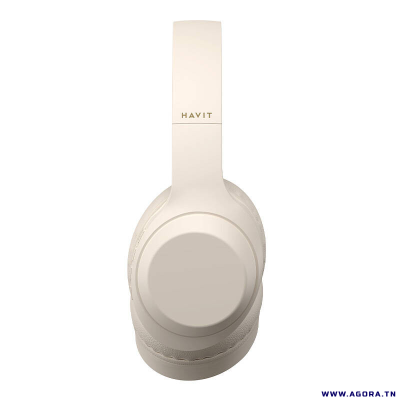CASQUE BLEUTOOTH HAVIT H628BT BEIGE