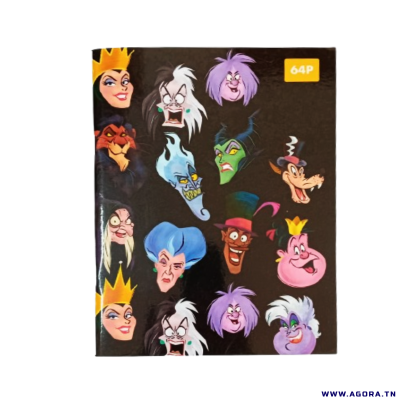 CAHIER PIQUE 64P PM 80G DISNEY YAMAMA