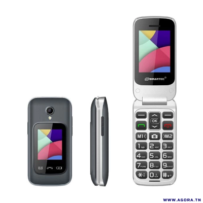 TELEPHONE PORTABLE SMARTEC F1 GRIS