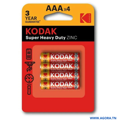 KODAK Piles S.H.D AAA B4 0309121