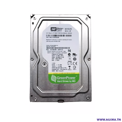 DISQUE DUR WESTERN DIGITAL 1 TO 3.5''