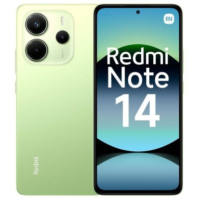 SMARTPHONE XIAOMI REDMI NOTE 14 5G 6GO 128GO VERT CORAIL