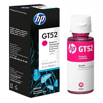 BOUTEILLE D'ENCRE HP ORIGINAL GT52 MAGENTA