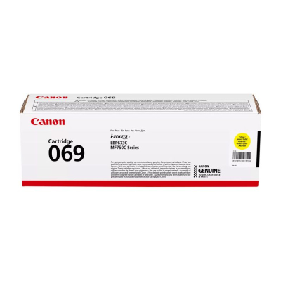 TONER ADAPTABLE CANON CRG 069Y YELLOW