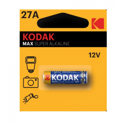 PILE KODAK 27A MAX SUPER ALKALINE B1