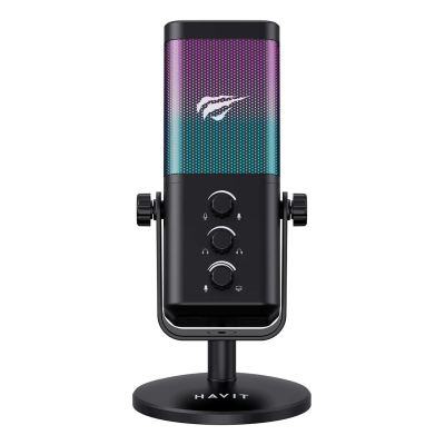 MICROPHONE GAMING CARDIOIDE HAVIT GK65