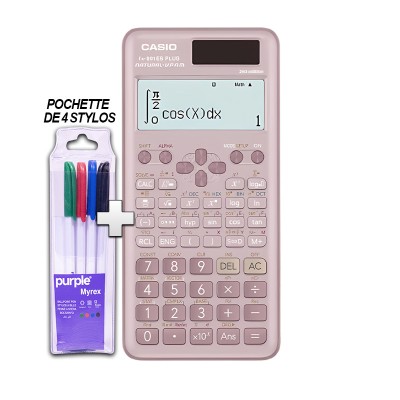 CALCULATRICE SCIENTIFIQUE CASIO FX-991ES PLUS ROSE | agorav1.pi2r-dev.tech