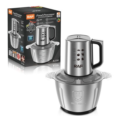 HACHOIR ELECTRIQUE RAF R.7701 1000W SILVER