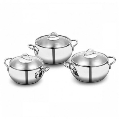 SET 6 PIECES KORKMAZ TOMBIK INOX