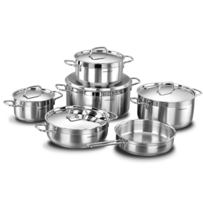 SET KORKMAZ 11 Pièces ALFA INOX