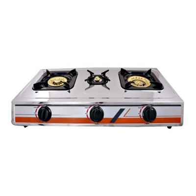 RECHAUD PLAT FRED 3 FEUX INOX