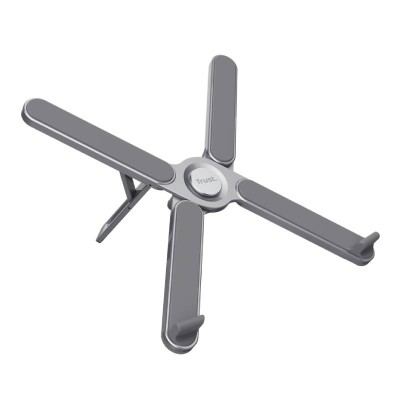 SUPPORT PC PORTABLE TRUST MACY PLIABLE EN ALUMINIUM