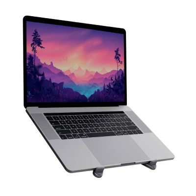 SUPPORT PC PORTABLE TRUST MACY PLIABLE EN ALUMINIUM