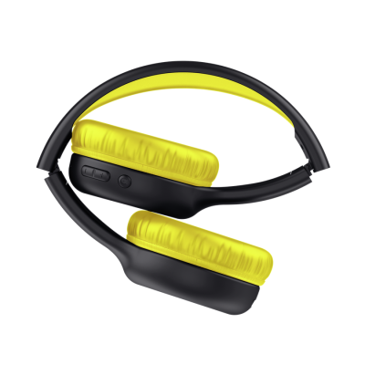 CASQUE BLUETOOTH TRUST NOUNA KIDS JAUNE NOIR
