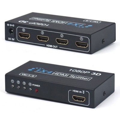 SPLITTER HDMI 4 PORTS 4K LUCKTEK
