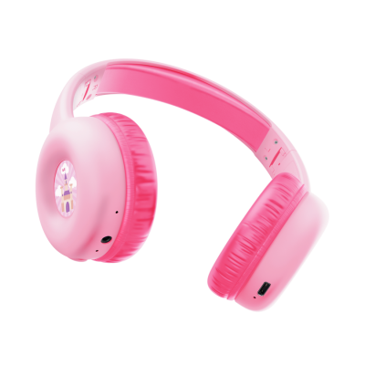 CASQUE BLUETOOTH TRUST NOUNA KIDS PINK