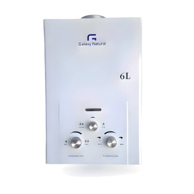 CHAUFFE BAIN GALAXY À GAZ BOUTEULLE 6 LITRES BLANC