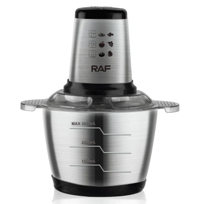 HACHOIR ELECTRIQUE RAF R.7031 1000W SILVER