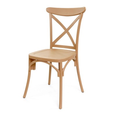 CHAISE SOTUFAB BROOKLYN PLASTIQUE BRUN