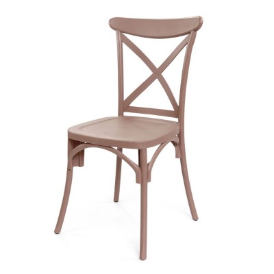 CHAISE SOTUFAB BROOKLYN PLASTIQUE TAUPE