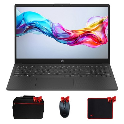 PC PORTABLE HP INTEL CORE N100 8GO 256GO WIN 11 NOIR