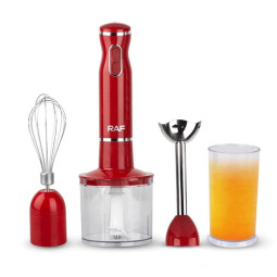 MIXEUR PLONGEANT 5EN1 RAF R-340 2000W ROUGE