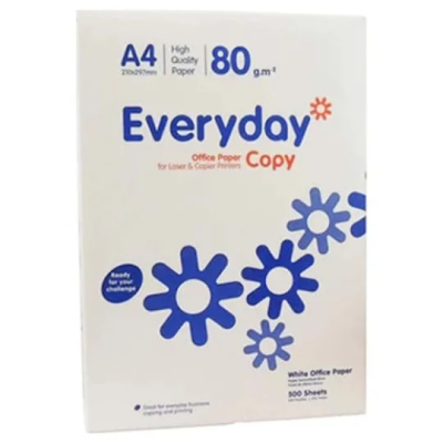 RAME PAPIER EXTRA BLANC EVERYDAY A4 80G