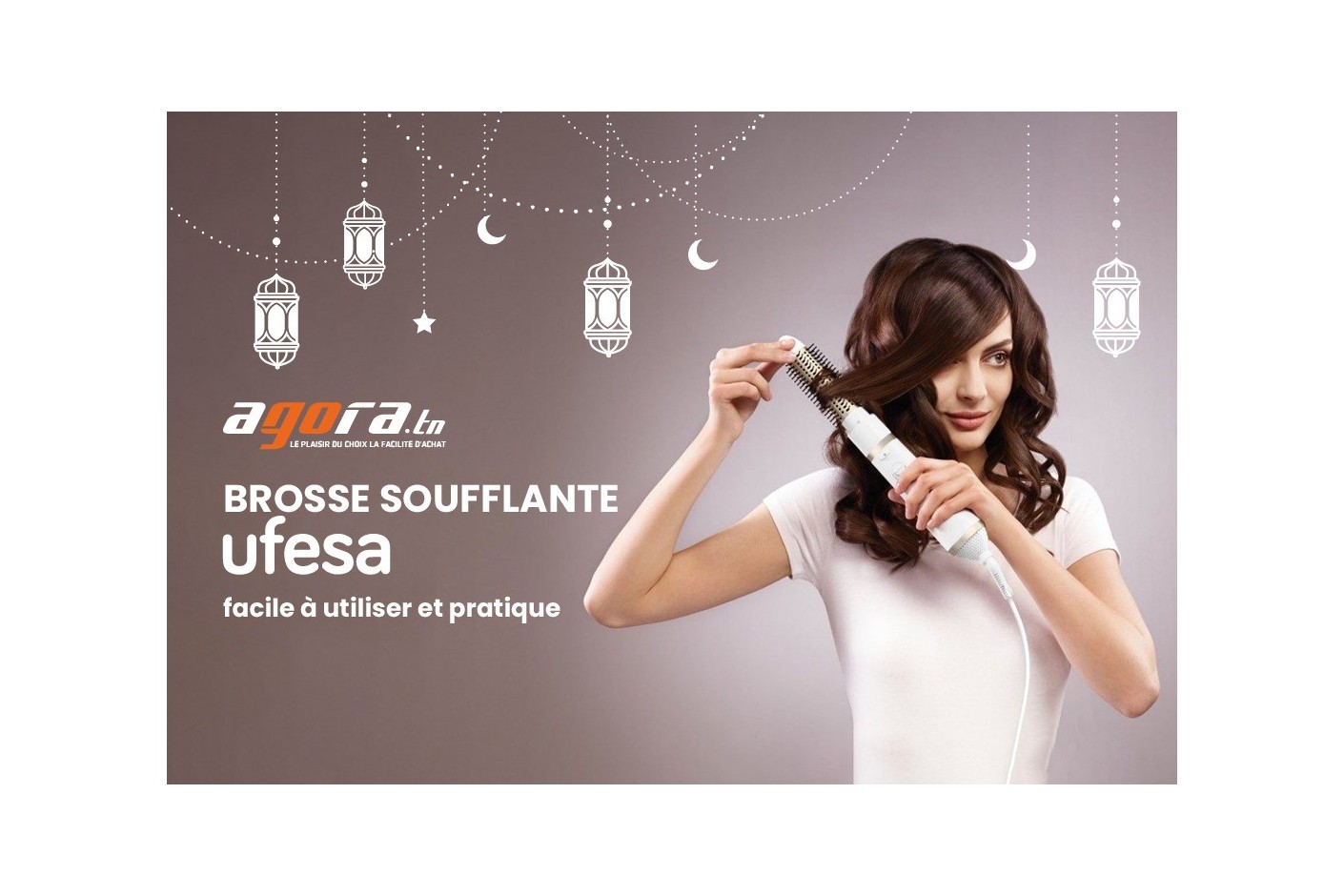  Brosse Soufflante UFESA الحل الأنسب لشعرك