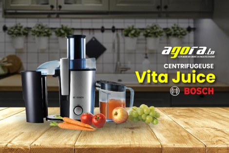Pourquoi Choisir la Centrifugeuse VitaJuice Bosch 700W pour Votre Cuisine ?